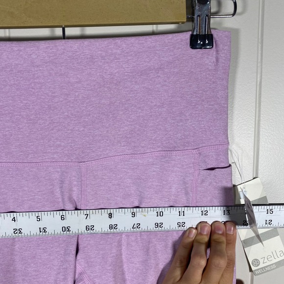 NWT Zella Wellness High Waisted Heathered Leggings Small Activewear with Pockets - Picture 10 of 14